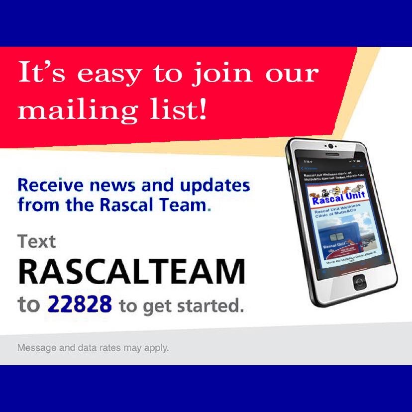 Join the Rascal eNewsletter